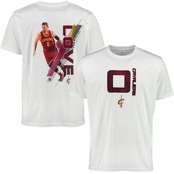 Kevin Love Cleveland Cavaliers Levelwear Fade Away T-Shirt - White