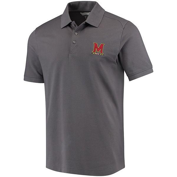 Men's Cutter & Buck Charcoal Maryland Terrapins Collegiate Advantage