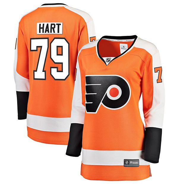 Fanatics Men's Branded Carter Hart Orange Philadelphia Flyers Home Premier Breakaway Player Jersey - Orange