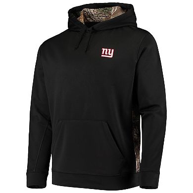 Men's Dunbrooke Black/Realtree Camo New York Giants Logo Ranger Pullover Hoodie