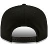 San Diego Padres New Era Black on Black 9FIFTY Snapback Adjustable Hat - Black