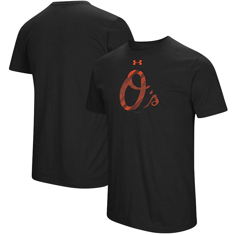 UPC 026729000626 product image for Men's Under Armour Black Baltimore Orioles Passion Alternate Logo Performance Tr | upcitemdb.com