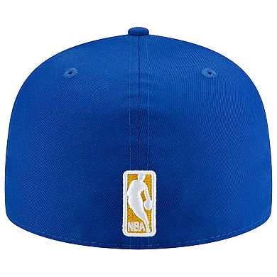 Men's New Era Royal Golden State Warriors Classic 59FIFTY Fitted Hat
