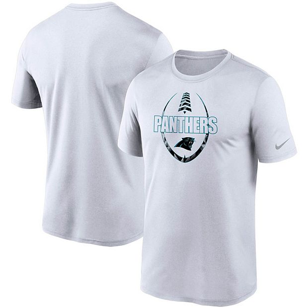 NIKE Men'S Black Carolina Panthers Fan Gear Wordmark Performance