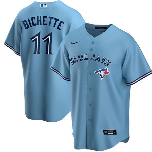 Men's Nike Bo Bichette Powder Blue Toronto Blue Jays Alternate