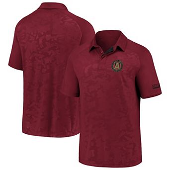Men's Fanatics Branded Red Atlanta United FC Iconic Defender Polo