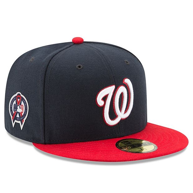 New Era Washington Nationals Youth Red The League 9FORTY Adjustable Hat