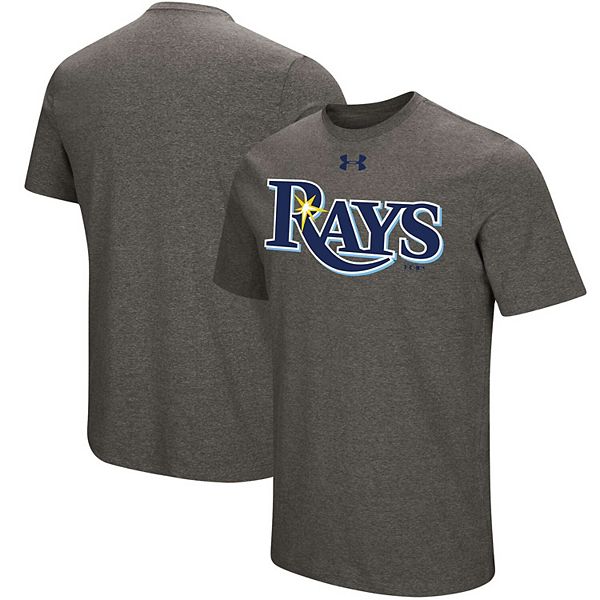 White Medium Under Armor Tampa Bay Rays T-Shirt