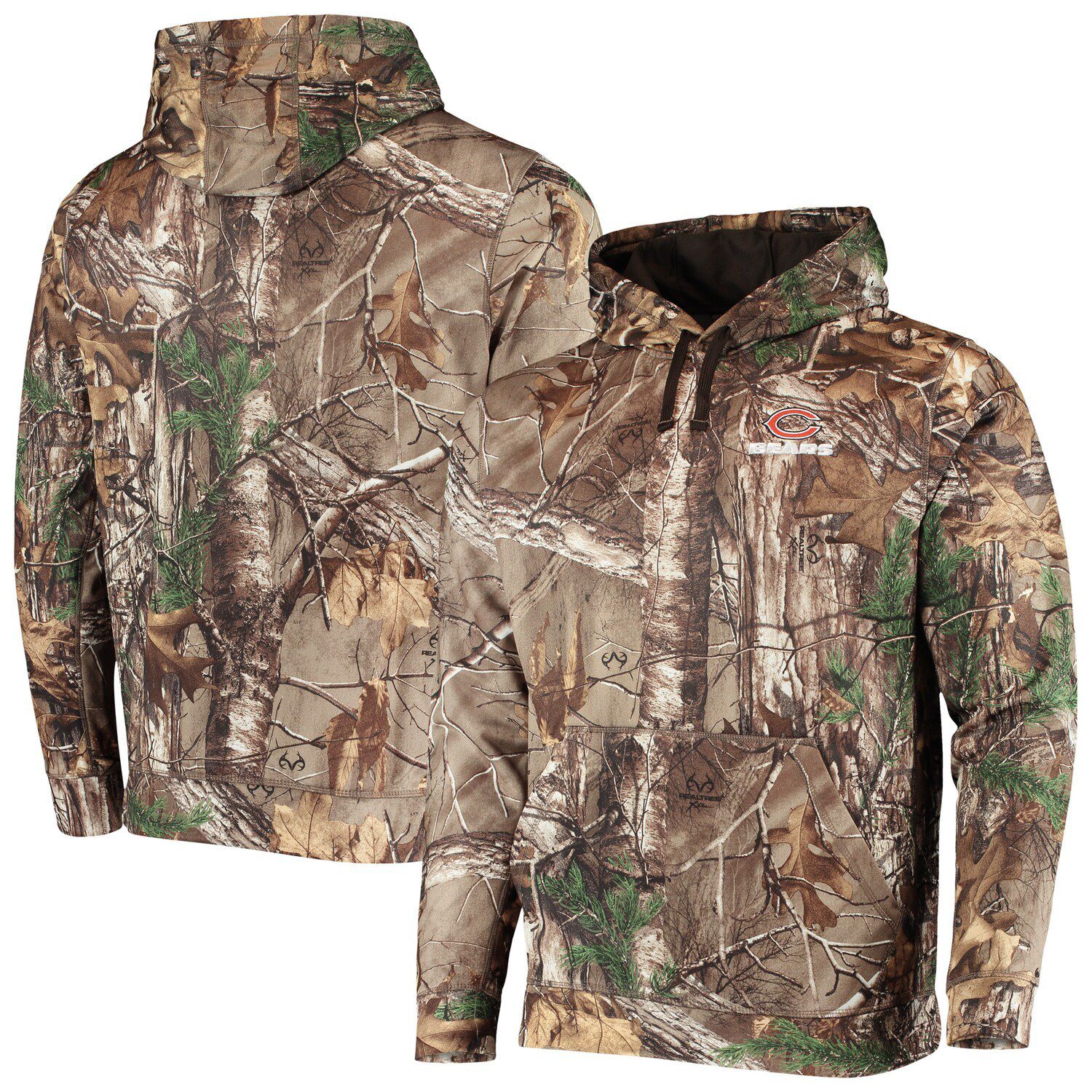 chicago bears camouflage hoodie