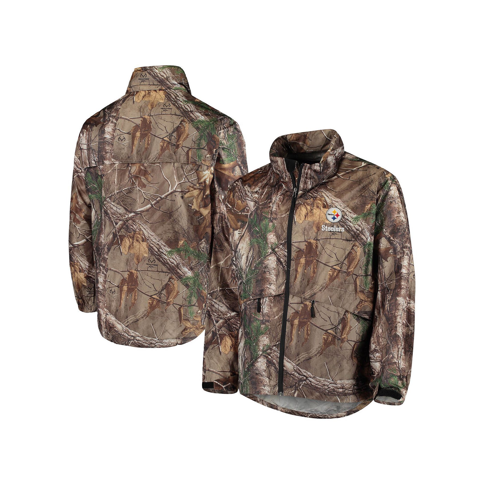 Mens Dunbrooke Realtree Camo Pittsburgh Steelers Circle Sportsman Waterpro