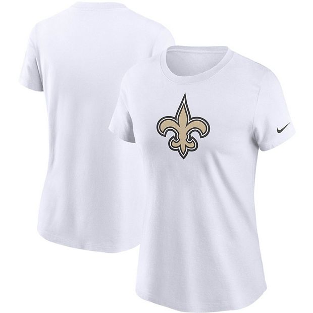 Nike Women's Fashion (NFL New Orleans Saints) 3/4-Sleeve T-Shirt in Black, Size: Small | NKNW093N7W-06O