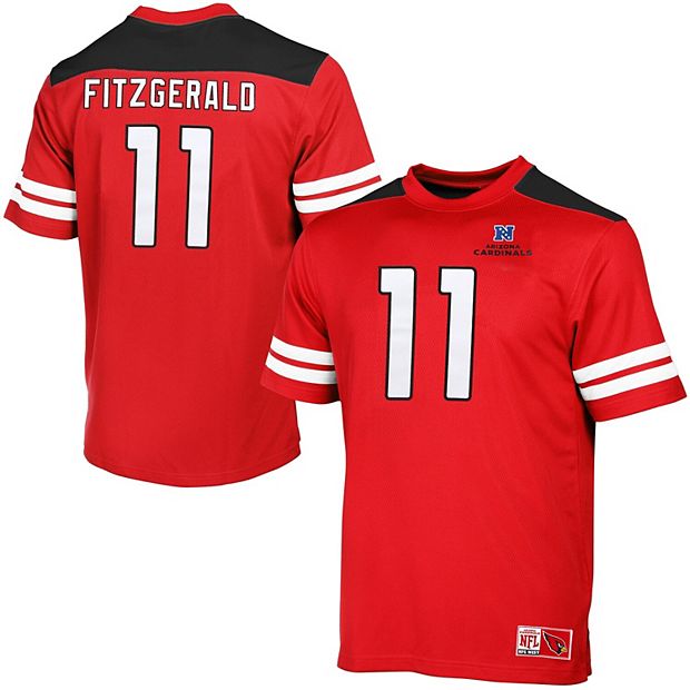 Mens Arizona Cardinals Larry Fitzgerald Majestic Cardinal Hashmark