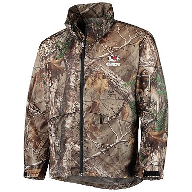 Men's Dunbrooke Realtree Camo Kansas City Chiefs Circle Sportsman Waterproof Packable Full-Zip Jacket