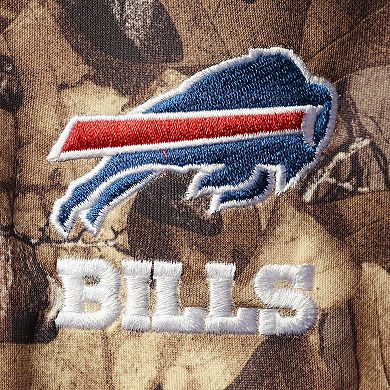 Men's Dunbrooke Realtree Camo Buffalo Bills Circle Champion Tech Fleece Pullover Hoodie