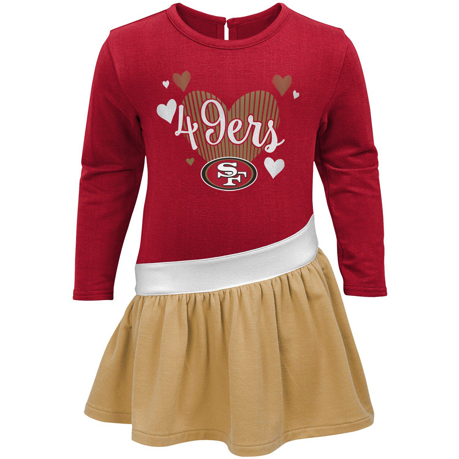 preschool 49ers jersey