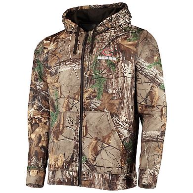 Men's Dunbrooke Realtree Camo Chicago Bears Trophy Tech Fleece Full-Zip Hoodie