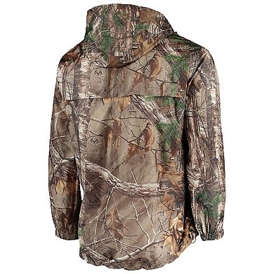 Men's Dunbrooke Realtree Camo New York Giants Circle Sportsman Waterproof Packable Full-Zip Jacket
