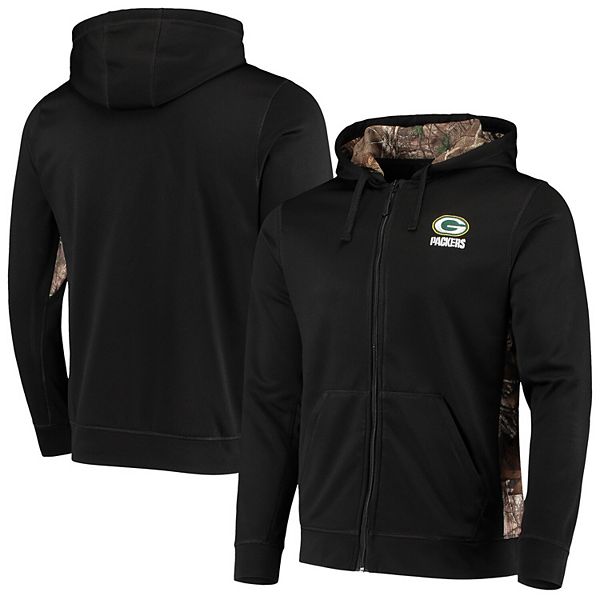 Fanatics Packers Big & Tall Shadow Camo Hoodie 3xlt Black