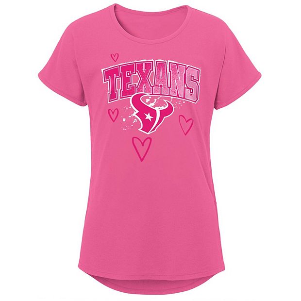 Girls on sale texans shirt