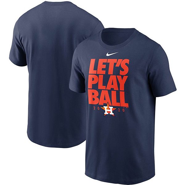 Men's Nike Navy Houston Astros Let's Play Ball T-Shirt