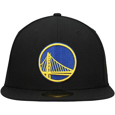 Men's New Era Black Golden State Warriors Classic 59FIFTY Fitted Hat