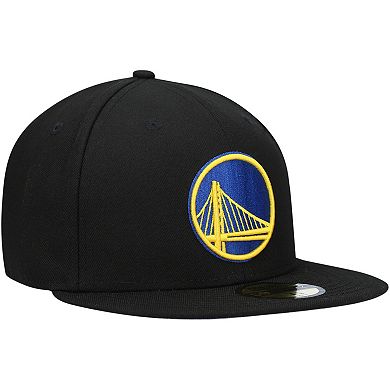 Men's New Era Black Golden State Warriors Classic 59FIFTY Fitted Hat