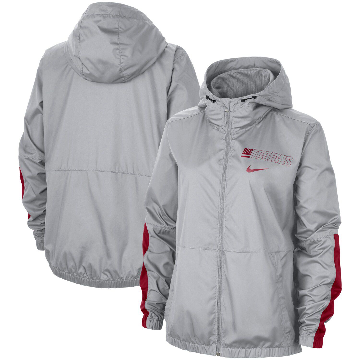 nike gray jacket womens