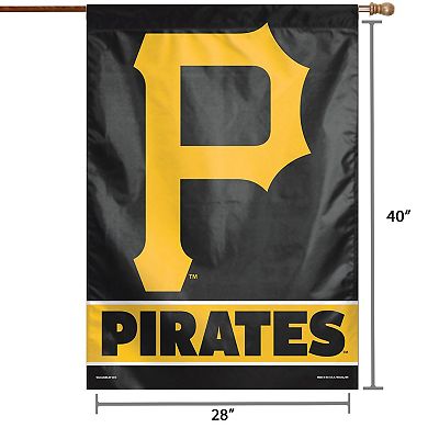WinCraft Pittsburgh Pirates 28" x 40" Primary Logo Single-Sided Vertical Banner