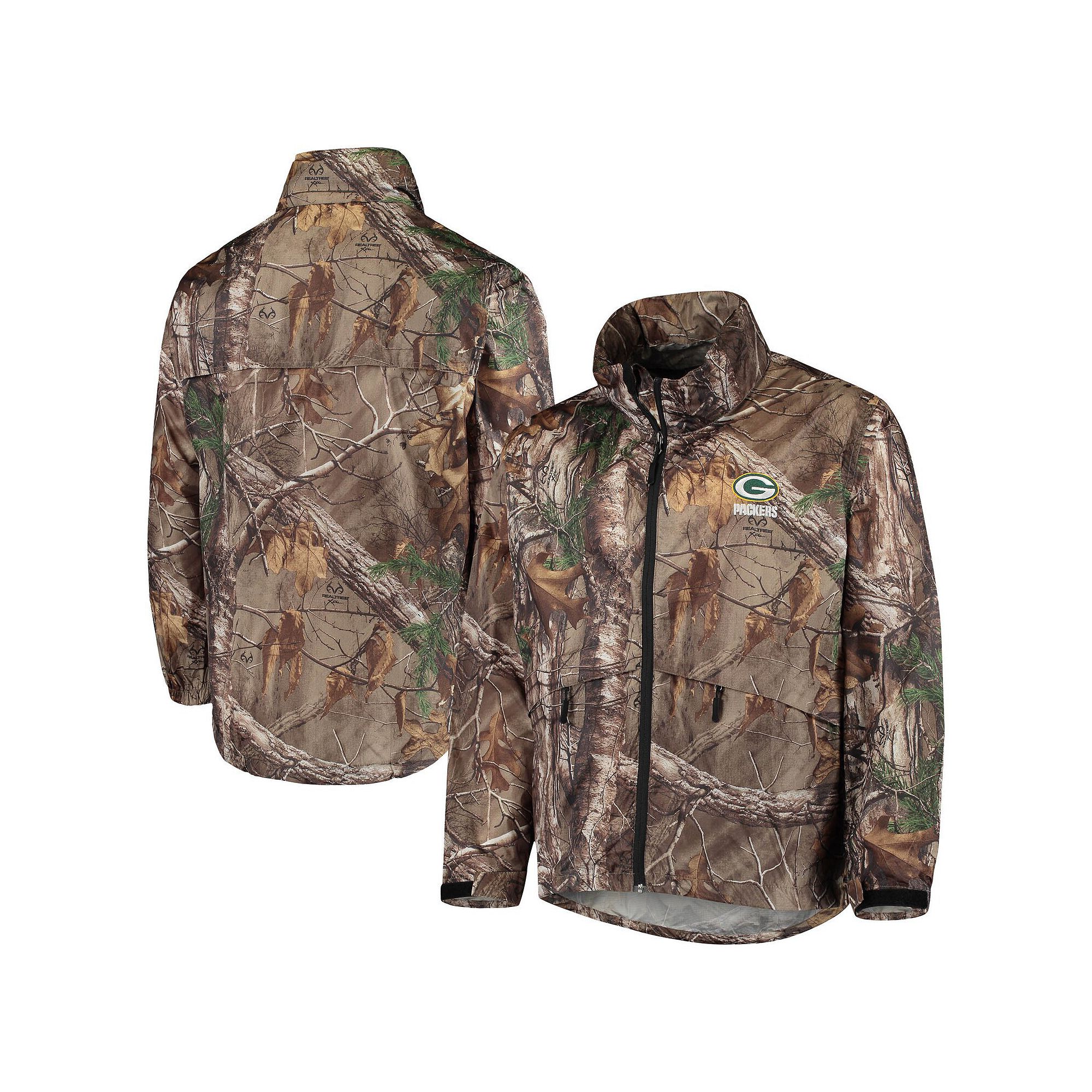 Mens Dunbrooke Realtree Camo Green Bay Packers Circle Sportsman Waterproof