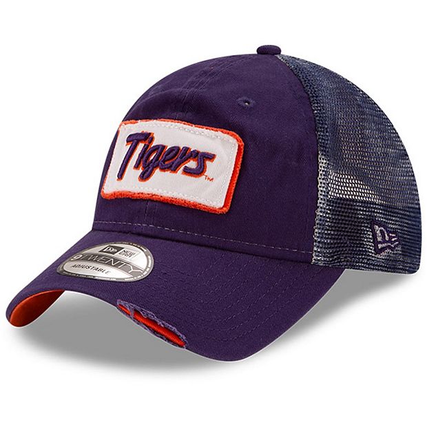 Men's New Era Purple Clemson Tigers Basic Low Profile 59FIFTY Fitted Hat