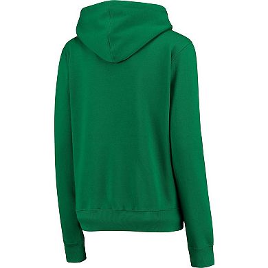 Women's Kelly Green Oregon Ducks Arched Name Full-Zip Hoodie