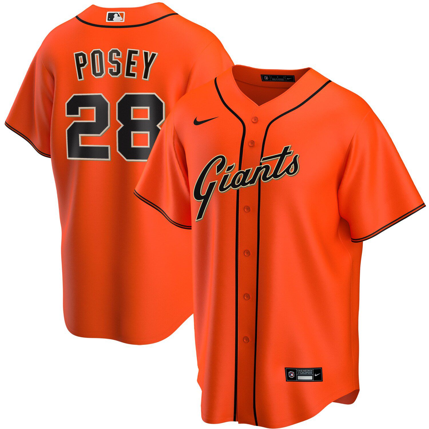 girls sf giants jersey