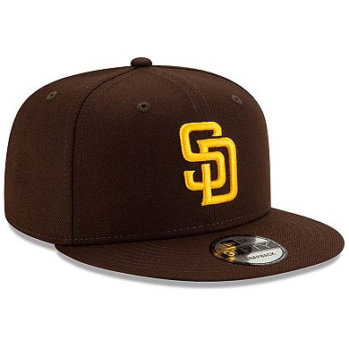 Men's New Era Brown San Diego Padres Team Color 9FIFTY Adjustable Hat