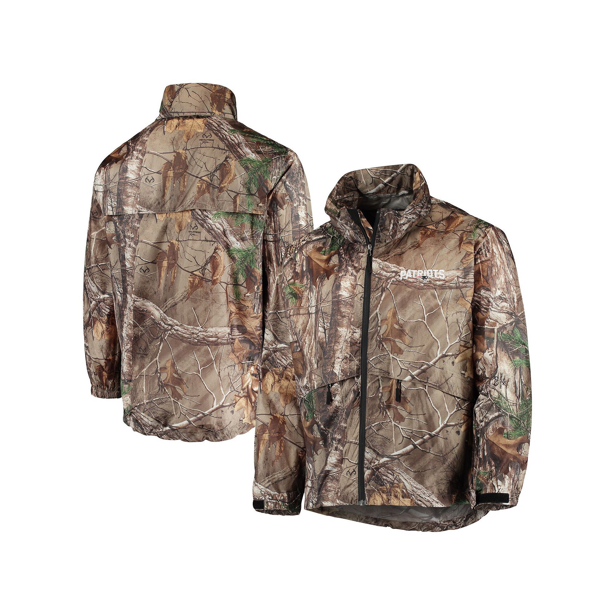 Mens Dunbrooke Realtree Camo New England Patriots Circle Sportsman Waterpr