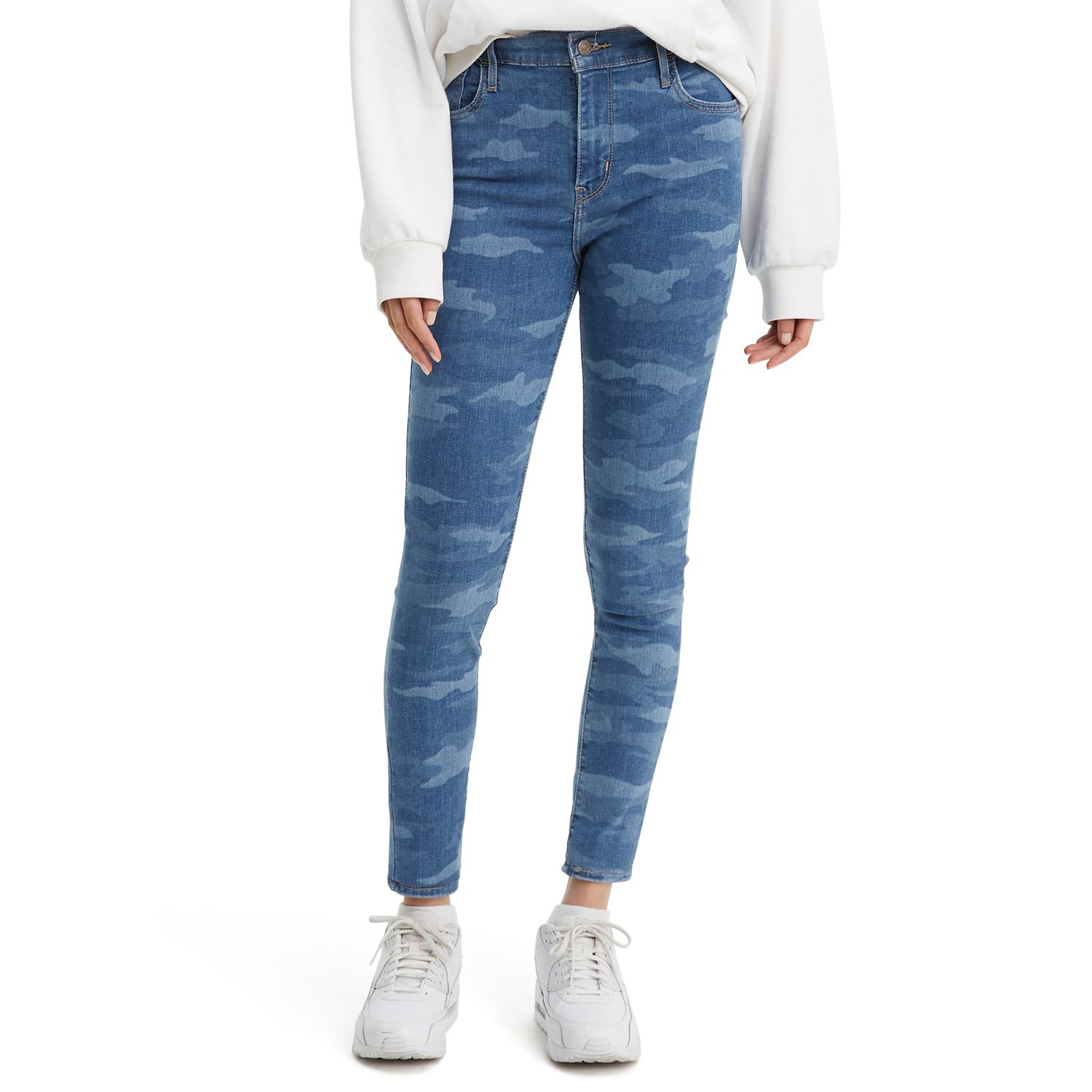 high rise super skinny jeans