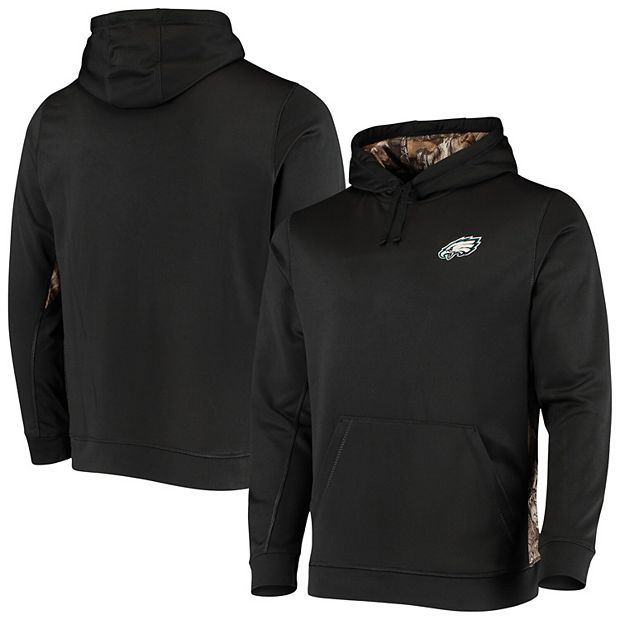 Men's Dunbrooke Black/Realtree Camo Philadelphia Eagles Logo Ranger  Pullover Hoodie