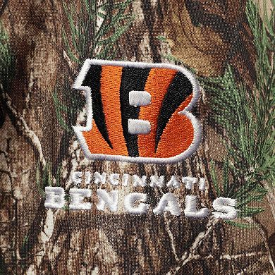 Men's Dunbrooke Realtree Camo Cincinnati Bengals Circle Champion Tech Fleece Pullover Hoodie