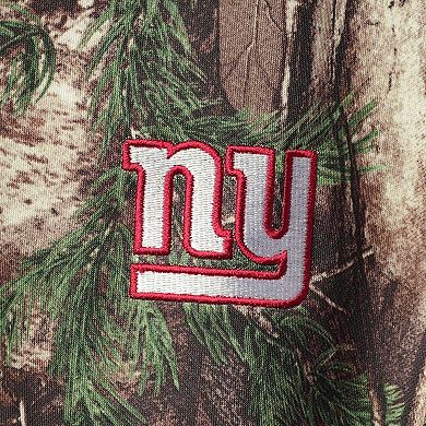 Men's Dunbrooke Realtree Camo New York Giants Trophy Tech Fleece Full-Zip Hoodie