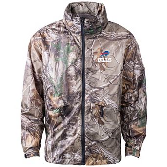 Men's Dunbrooke Realtree Camo Buffalo Bills Circle Sportsman Waterproof Packable Full-Zip Jacket