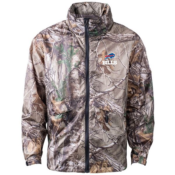 Men's Dunbrooke Realtree Camo Buffalo Bills Circle Sportsman Waterproof  Packable Full-Zip Jacket