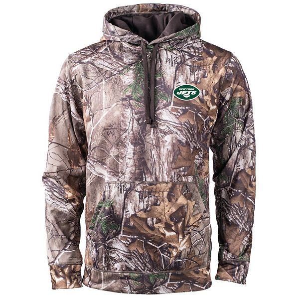 Men's Dunbrooke Realtree Camo New York Jets Circle Champion Tech Fleece  Pullover Hoodie