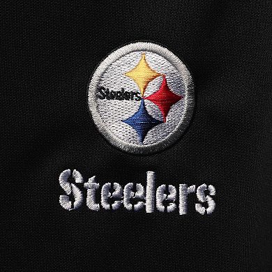 Men's Dunbrooke Black/Realtree Camo Pittsburgh Steelers Decoy Tech Fleece Full-Zip Hoodie