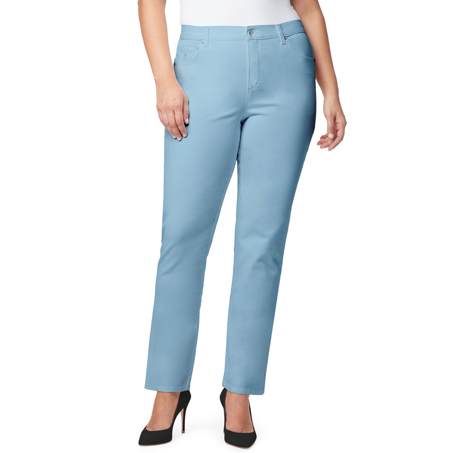 plus size gloria vanderbilt amanda classic tapered jeans
