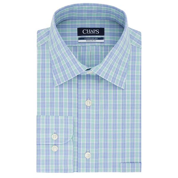 Men's Chaps Regular-Fit Elite Performance Ultimate No-Iron Stretch ...