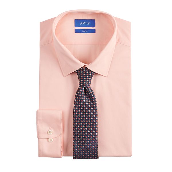 mens dress shirt tie set