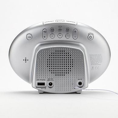 iHome iM30SC Color Changing Alarm Clock with FM Radio & USB Charging