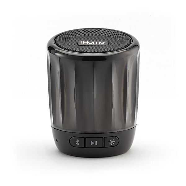 iHome iBT810B PlayGlow Mini Rechargeable Color Changing Bluetooth Speaker