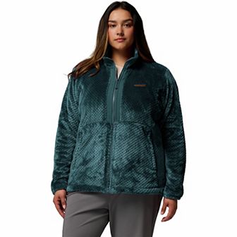 Plus Size Columbia Fireside Sherpa Fleece Jacket