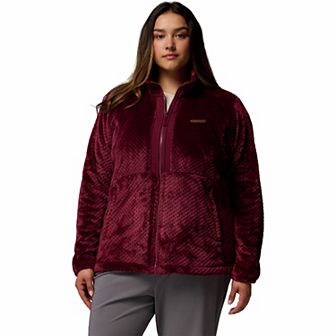 Plus Size Columbia Fireside Sherpa Fleece Jacket