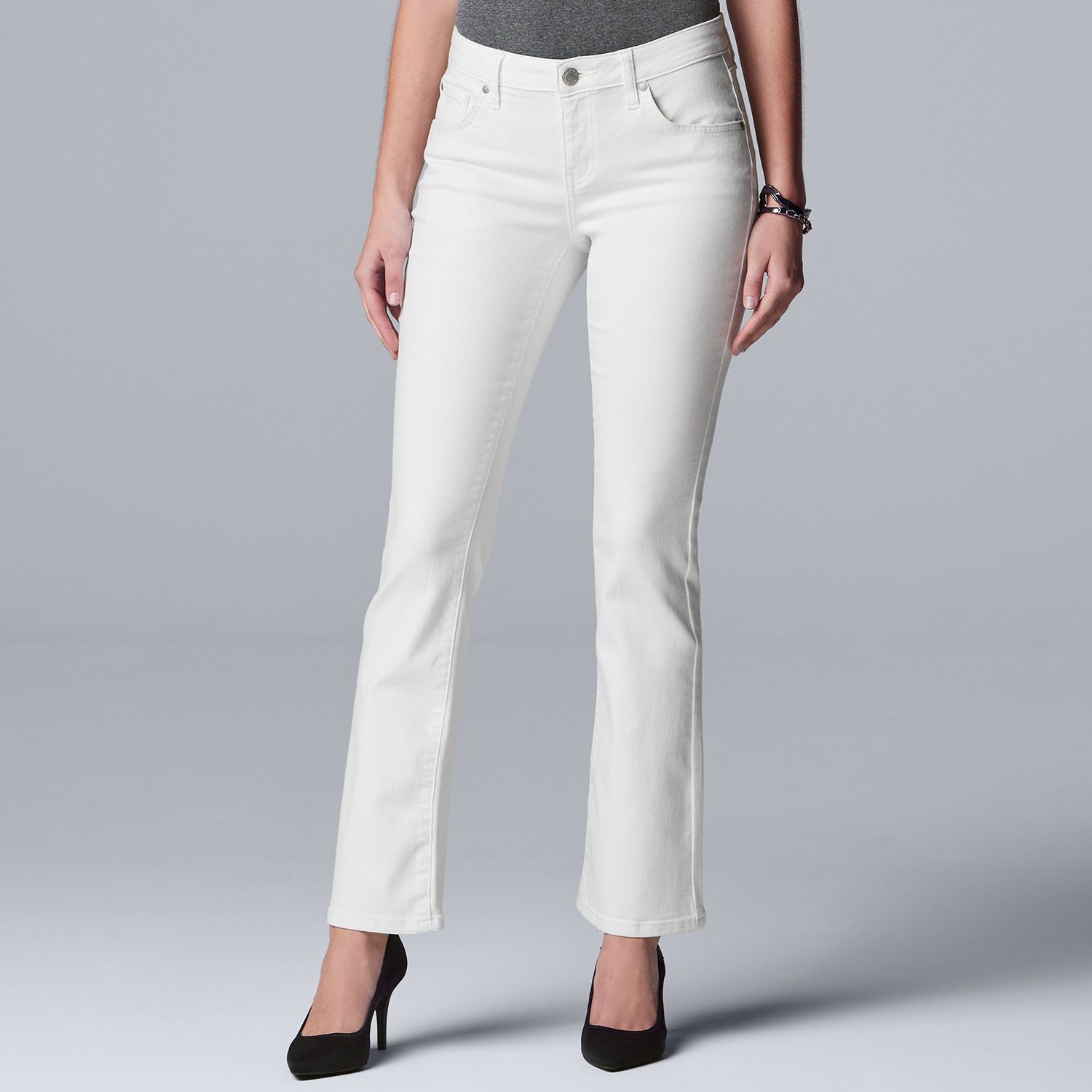 kohls vera wang bootcut jeans